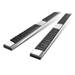  Side Step Running Boards Stainless Steel Compatible with 07-18 Silverado 