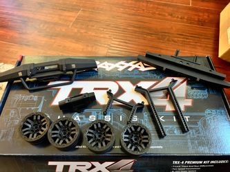 Traxxas TRX4 defender / blazer body mounts numbers and 1.9 wheels