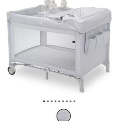 Gap babyGap Deluxe Play Yard, Grey Stripes