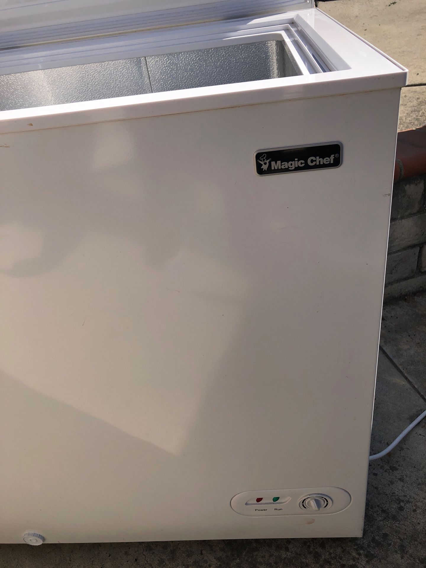 Chest freezer by Magic Chef like new 5 cubic