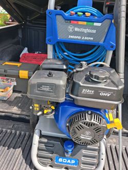 Westinghouse 3400 psi pressure washer