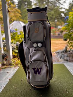 Bridgestone NCAA Washington Huskies Golf Cart Bag