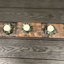 Wine Barrel Centerpiece