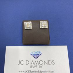 Earrings Diamonds Gold 