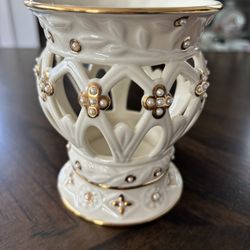 Lenox Illuminations Florentine and Pearl Votive Candle Holder