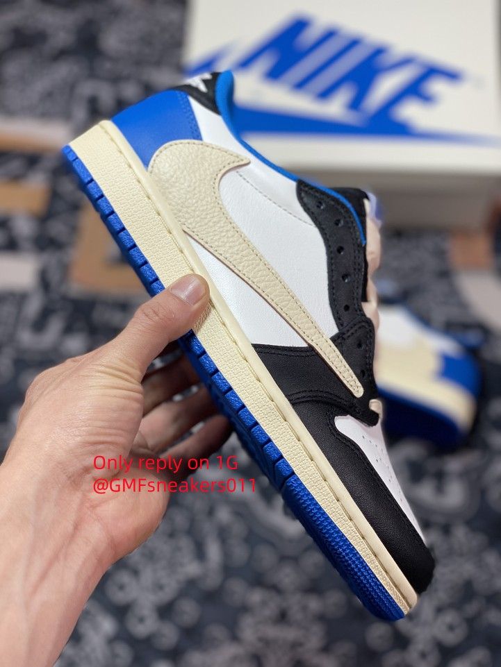 Fragment Design x Travis Scott x Air Jordan 1 Retro Low