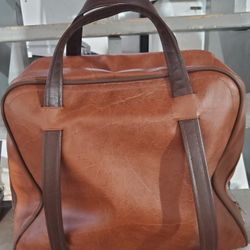 Leather Carry On Bag 