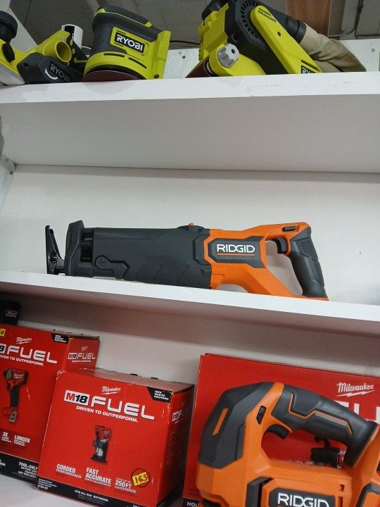 RIDGID New Sierra Reciproca Sin Escobillas Inalambrica