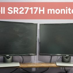 Dell 27" Monitors SR2717H (2 Sold Together)