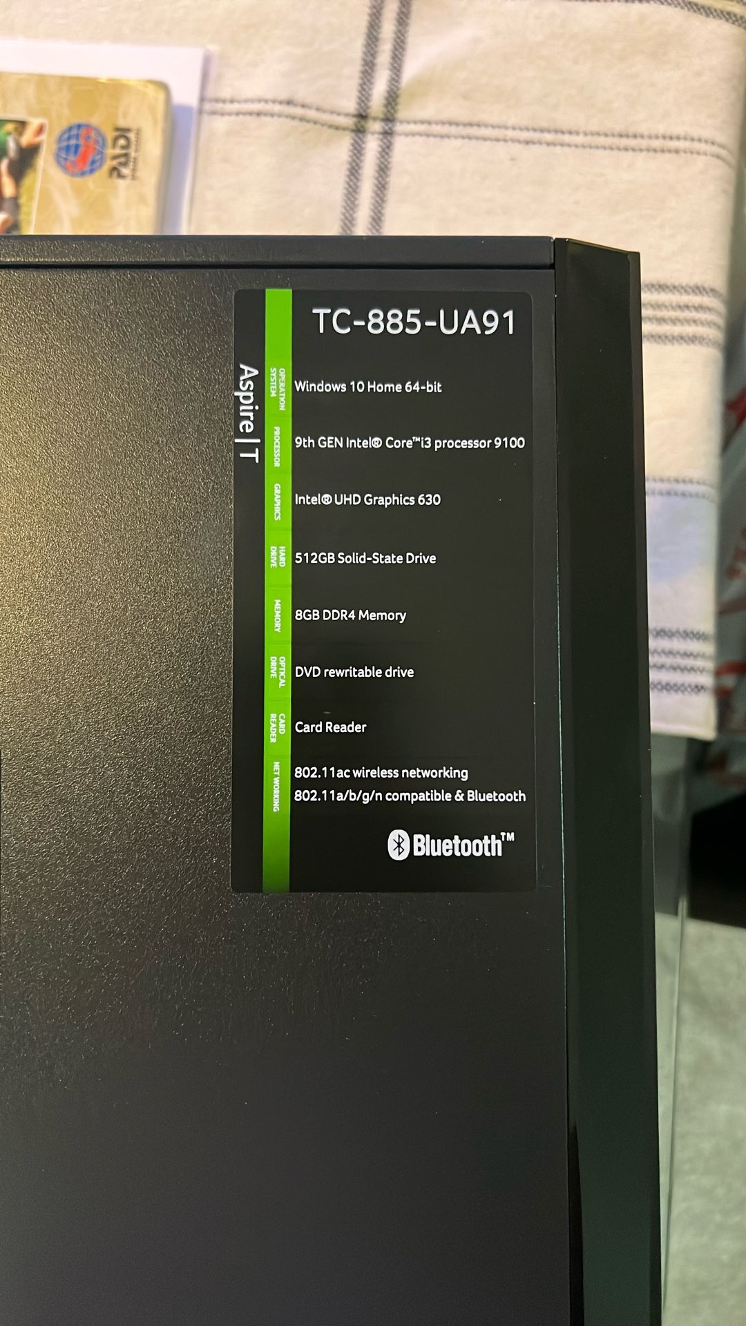 Acer Desktop I3
