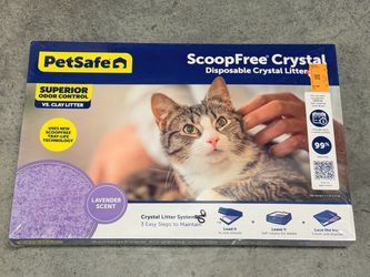 PetSafe ScoopFree Crystal Disposable Cat Litter Tray
