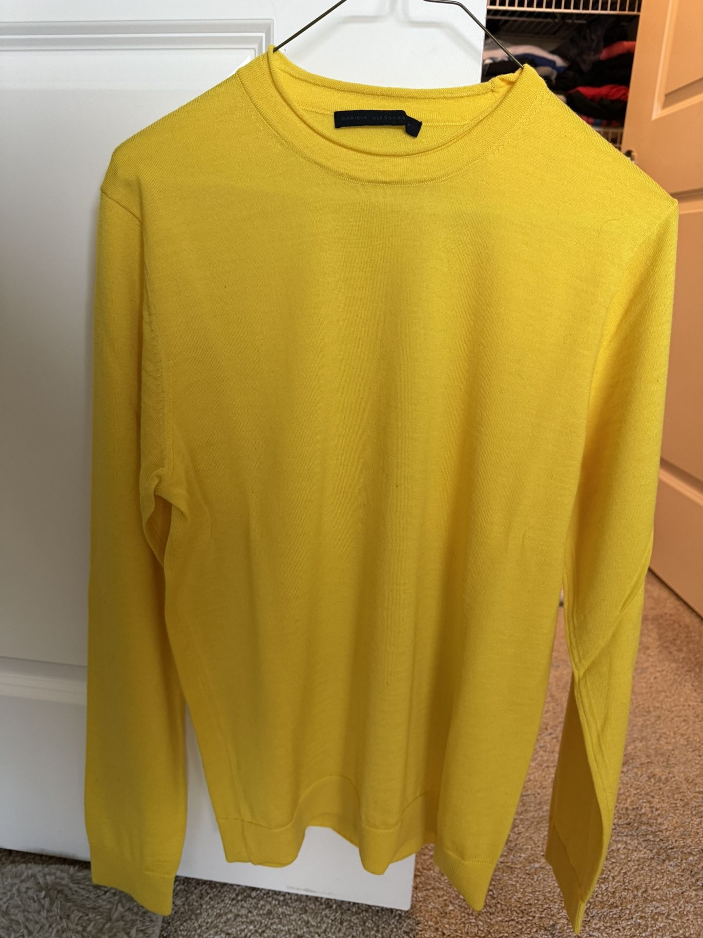 Men's Lightweight Wool Danielle Alessandrini Sweater