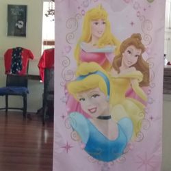 Disney Princess Christmas Door Cover