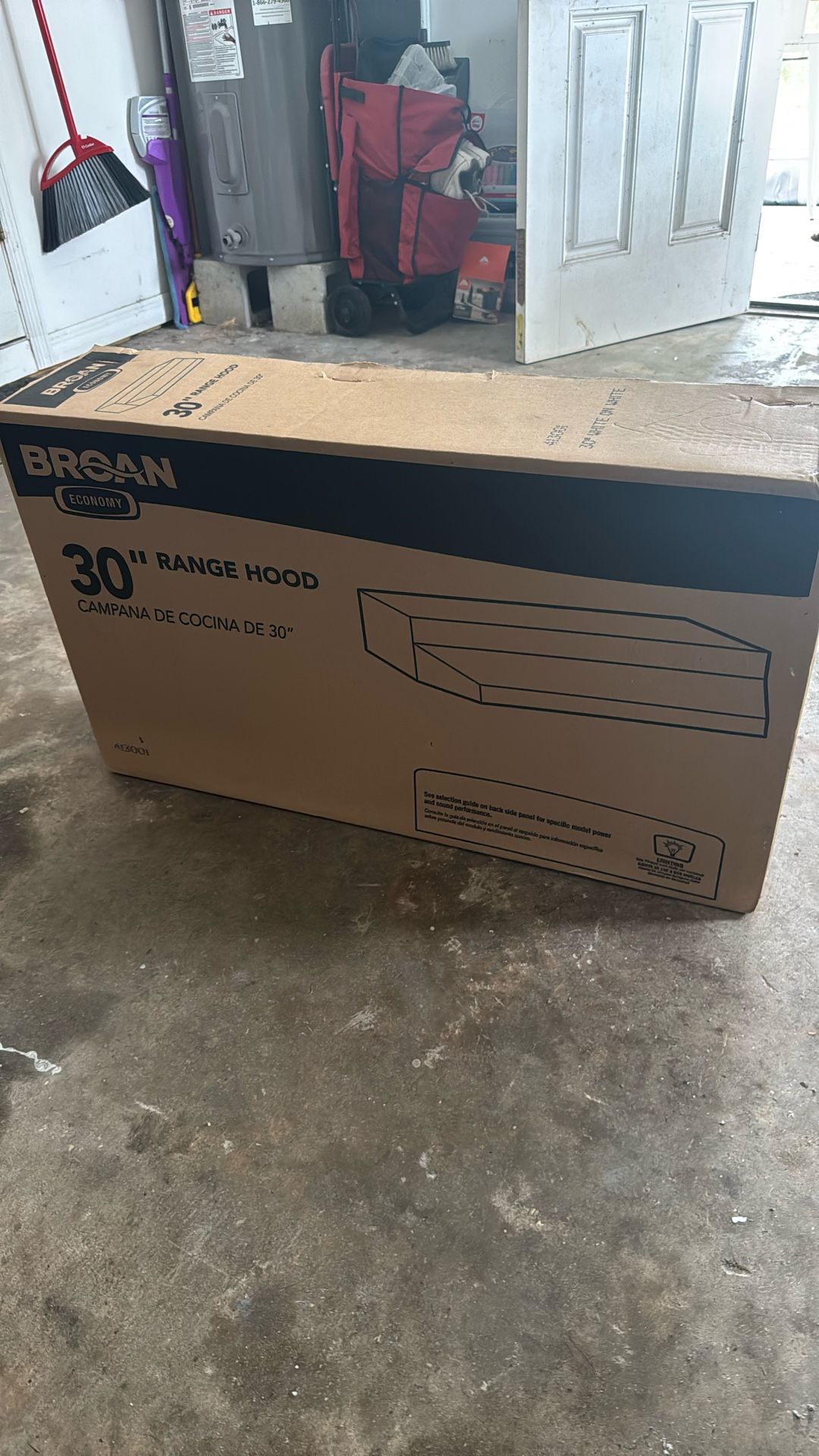30” Broan Range Hood