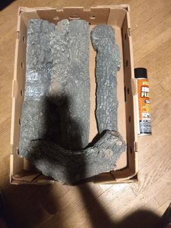 Long Gas Fire Logs