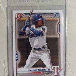 Maximo Acosta Baseball Cards Collection!!