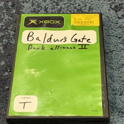 Baldurs Gate Dark Alkaline 2 Xbox Game 
