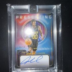 Jordan Clarkson 2021-22 Panini One Autograph #6/10