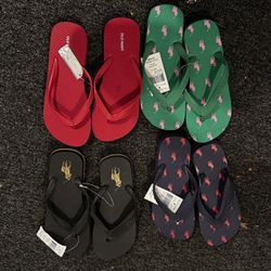 Sandals (4 Pairs)