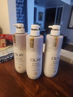Olay Elasticity Boosting Collagen Peptide Body Wash x3