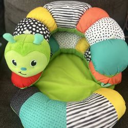 Baby caterpillar Tummy time