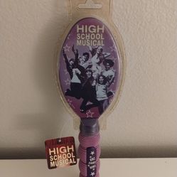 Vintage Disney's High School Musical Purple Brush  Graphic Hairbrush NEW IN PACKAGE
