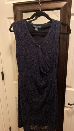 Navy Ralph Lauren cocktail dress size 10