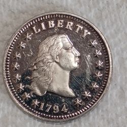 1794 Flowing Hair Dollar Proof Coin 