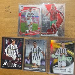RONALDO 5 CARD LOT 