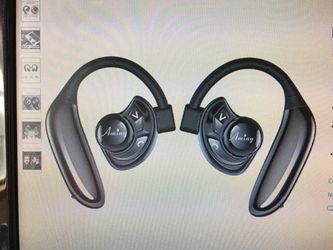 Aminy Wireless Bluetooth Headphones,True Wireless Earbuds Workout Bluetooth 5.0 in Ear Sports Headphones for Running Cycling Exercise HD Stereo Earbu