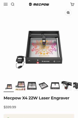 Mecpow X4 22W Laser Engraver