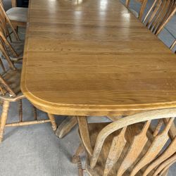 Oak Dinning Table
