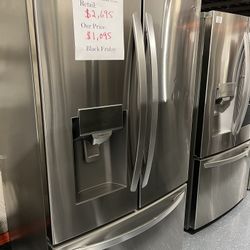 LG Wi-Fi French Door Refrigerator with Slim SpacePlus Ice