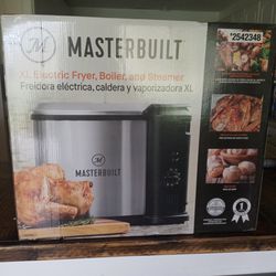 Brand New Closed Box Masterbuilt All In None Fryer Steamer Etc....