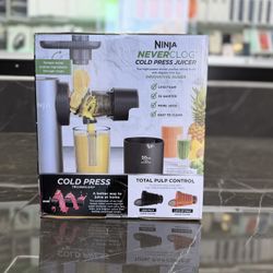 Ninja Never Clog Cold Press Juicer ((Take It Home In Payments/ llévatelo a casa en pagos) 