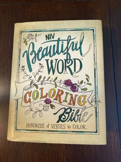Zondervan NIV Beautiful Word Coloring Bible