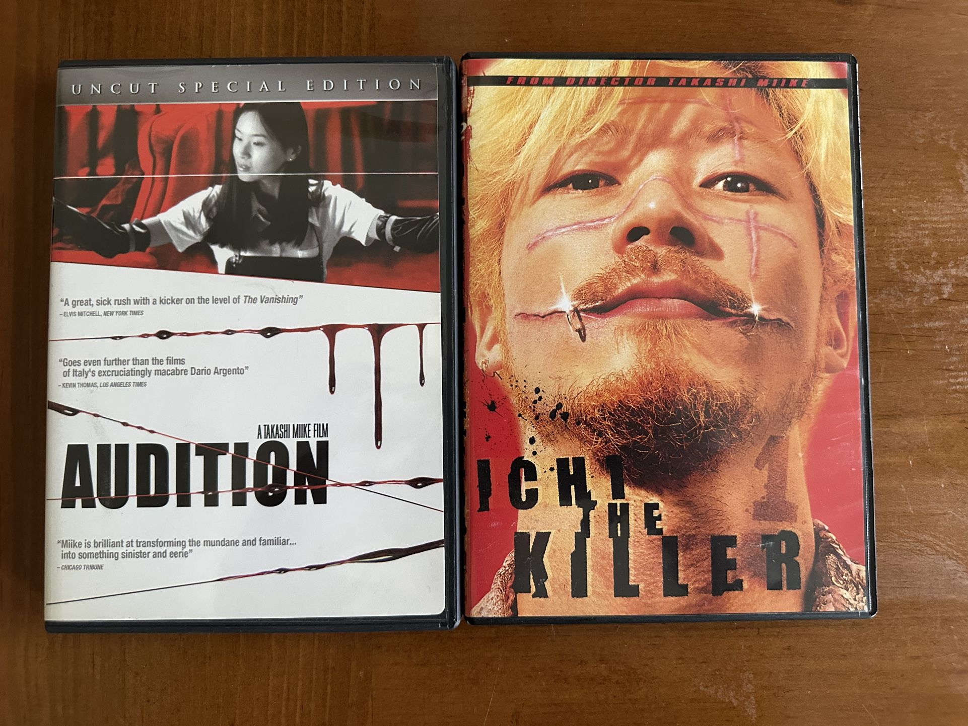 The Audition + Ichi The Killer DVD Bundle 