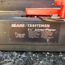 CRAFTSMAN 5 1/8" Jointer