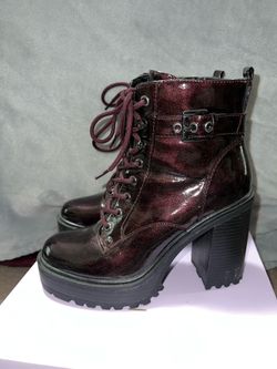 Platform combat boots GBG Los Angeles