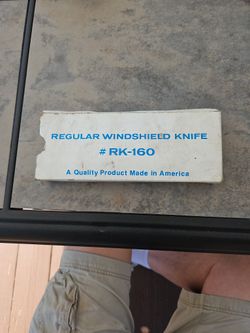 Auto Glass Knife RK-160