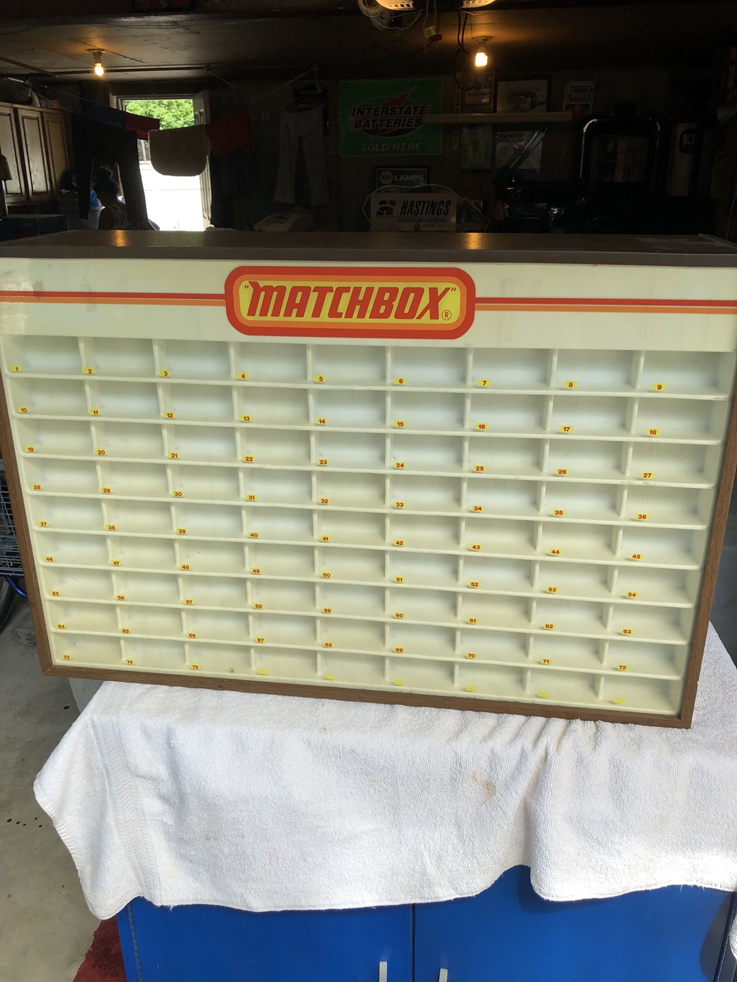 Matchbox Display Case