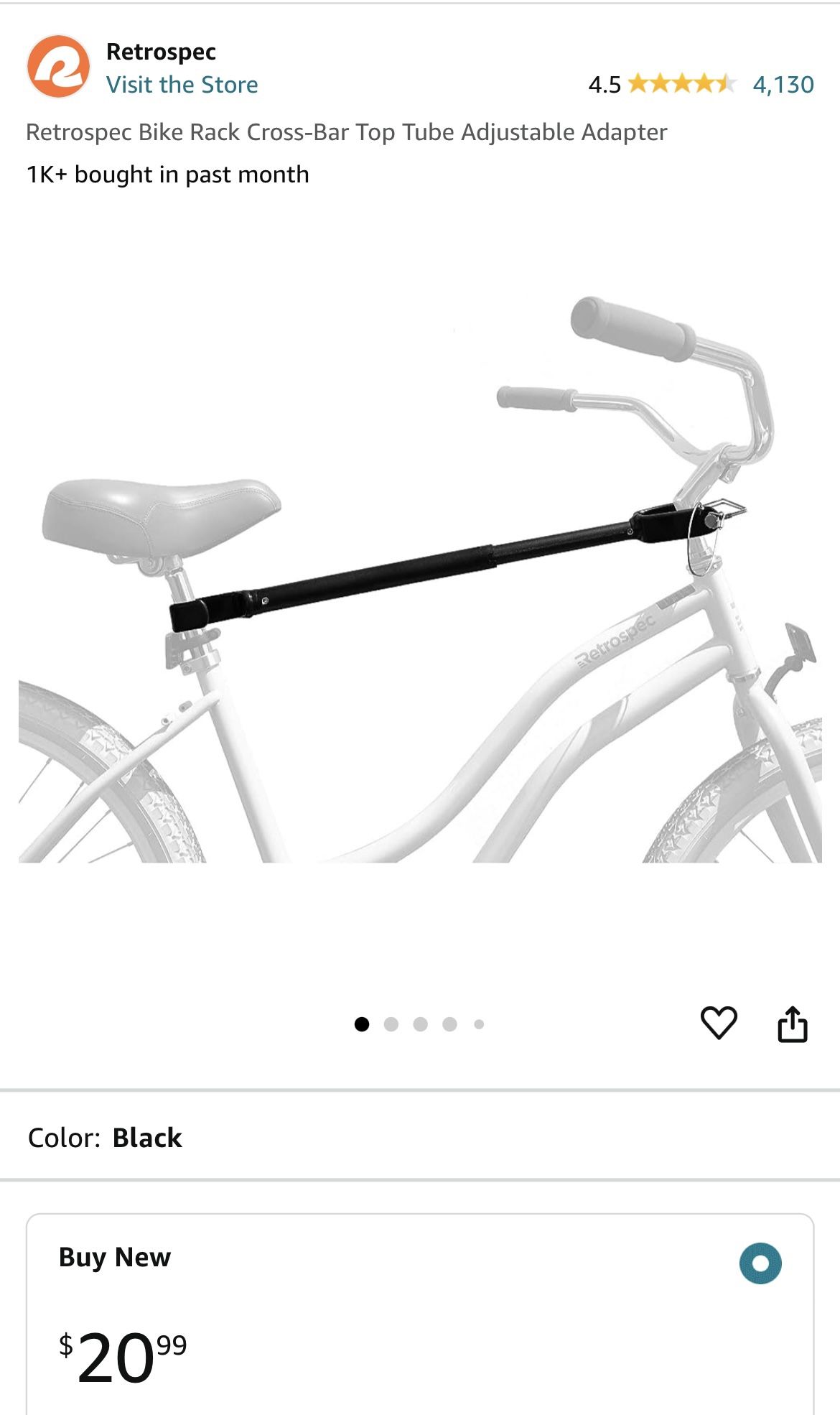 Women’s bike rack Adapter