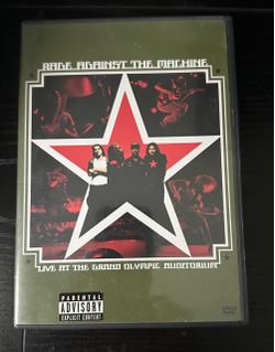 Rage against the machine live at the grand Olympian auditorium DVD