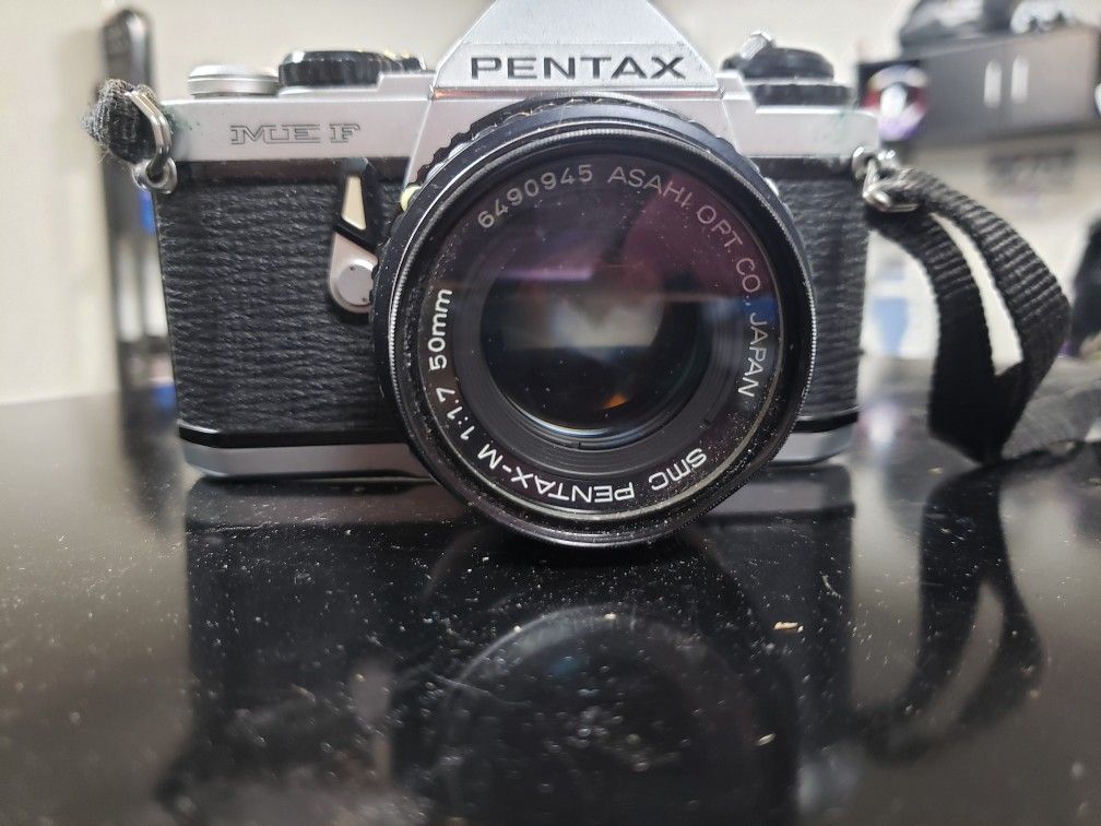 PENTAX MEF Camera with 50mm lens