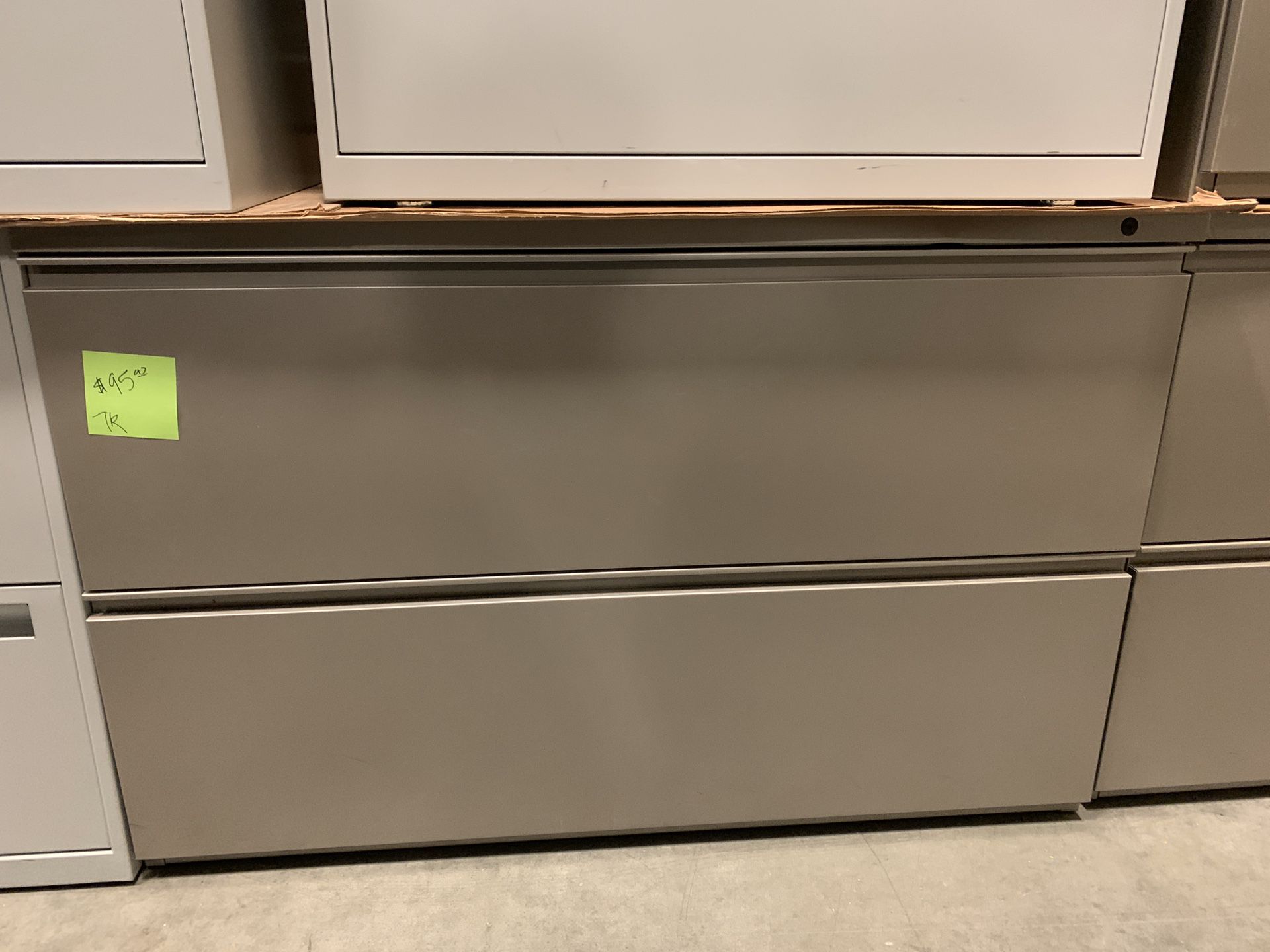 Herman Miller 42” lateral filing cabinet