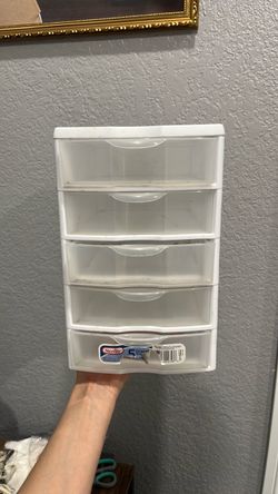 5 drawers container