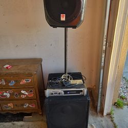 Old Dj setup Rockville $550 OBO