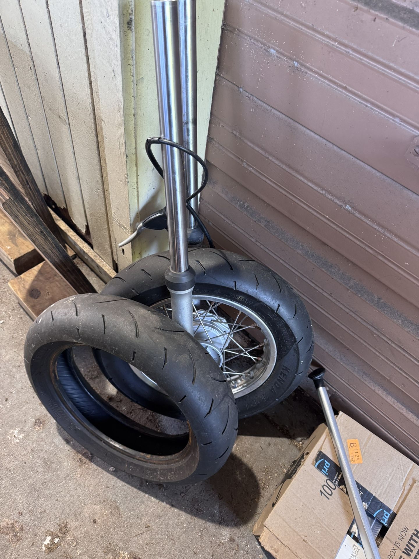 Klx110 / Drz110 Kawasaki Street Tire Kit