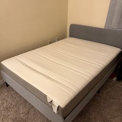 Full Size Bed and Bed Frame