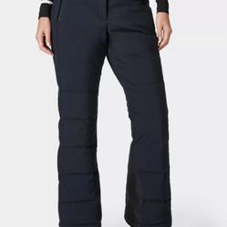 Sweaty Betty Climate Ski Snow Pants Size 12 XL Black Color 